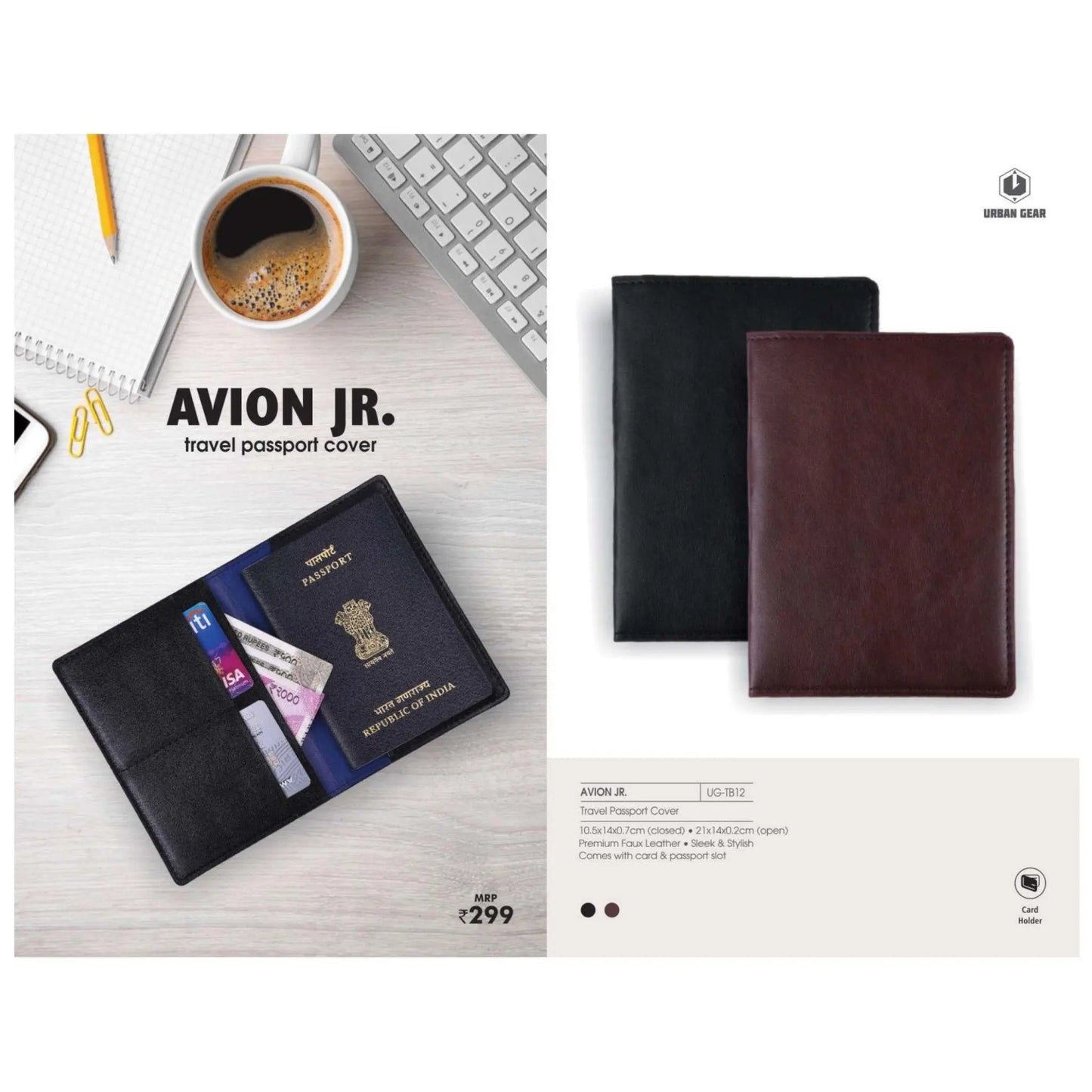 Passport Cover - UG-TB12 MARSH Corporate gifts