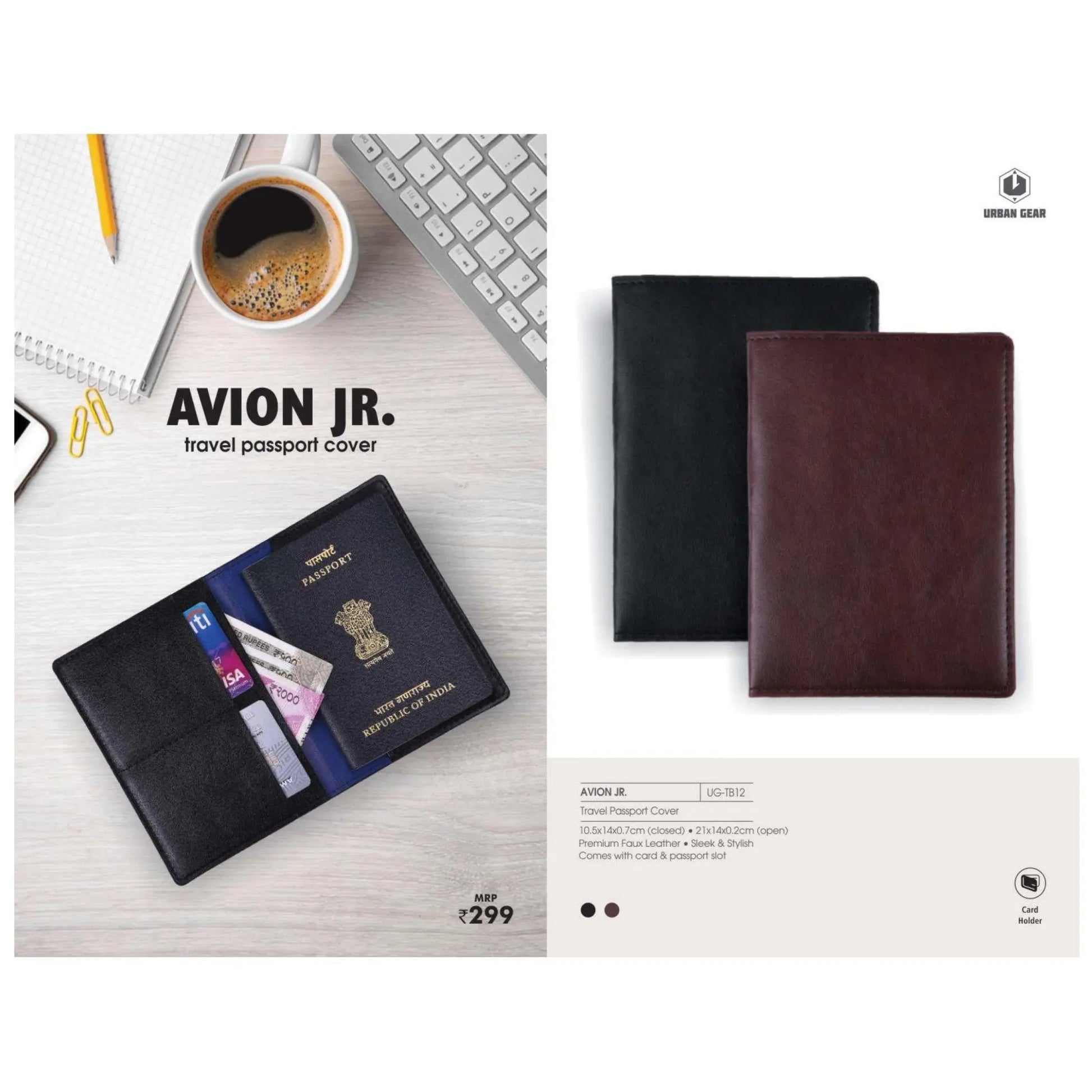 Passport Cover - UG-TB12 MARSH Corporate gifts