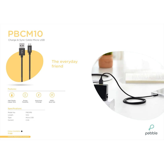 Pebble Charging & Sync micro USB Cable MARSH Corporate gifts