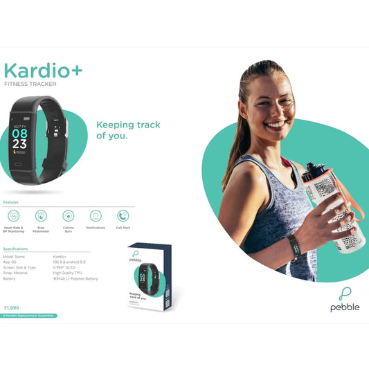 Pebble kardio+ Fitness Tracker MARSH Corporate gifts