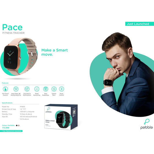 Pebble Pace Fitness Tracker MARSH Corporate gifts