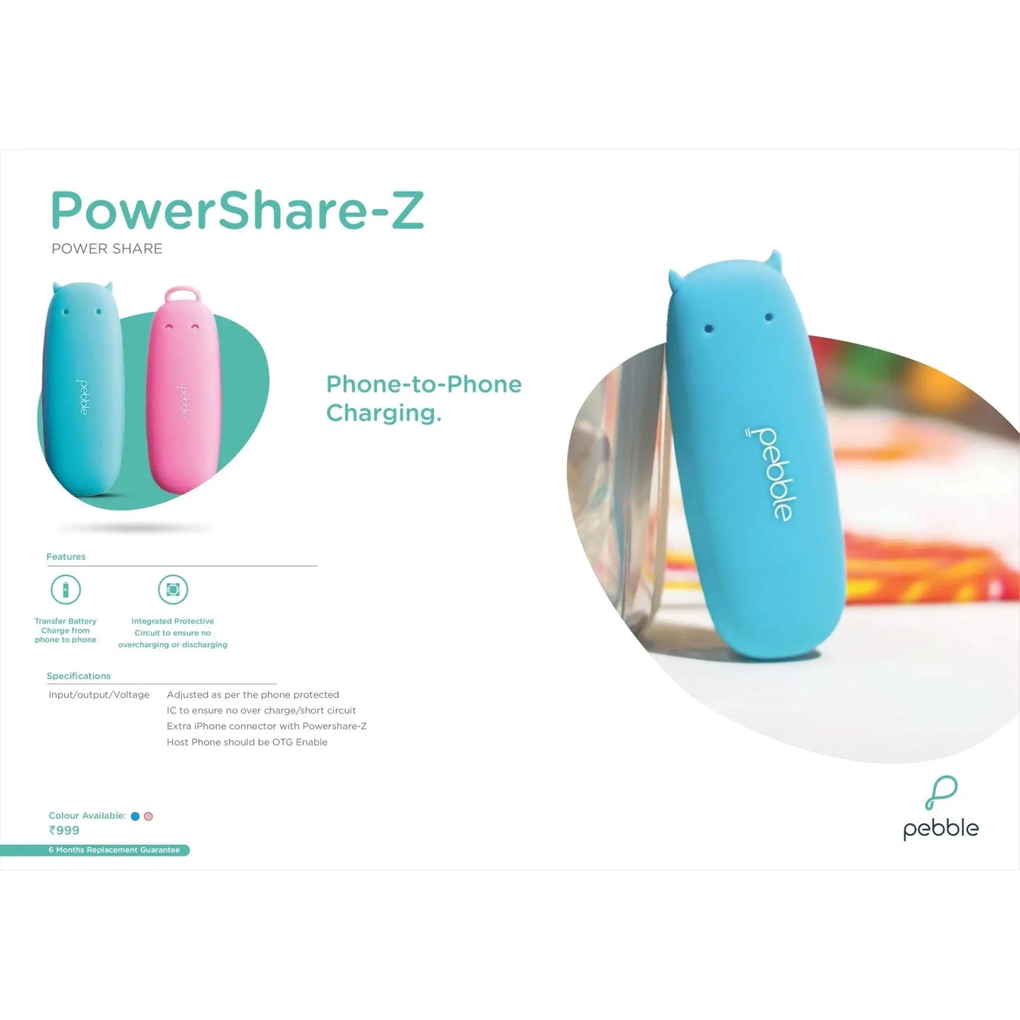 Pebble Power Share - Z MARSH Corporate gifts