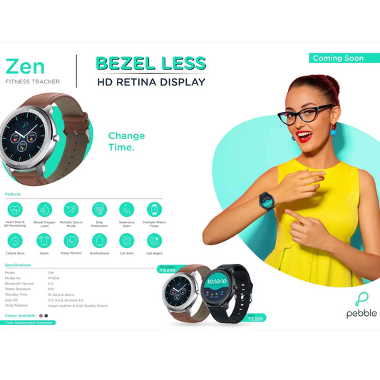 Pebble Zen Fitness Tracker MARSH Corporate gifts