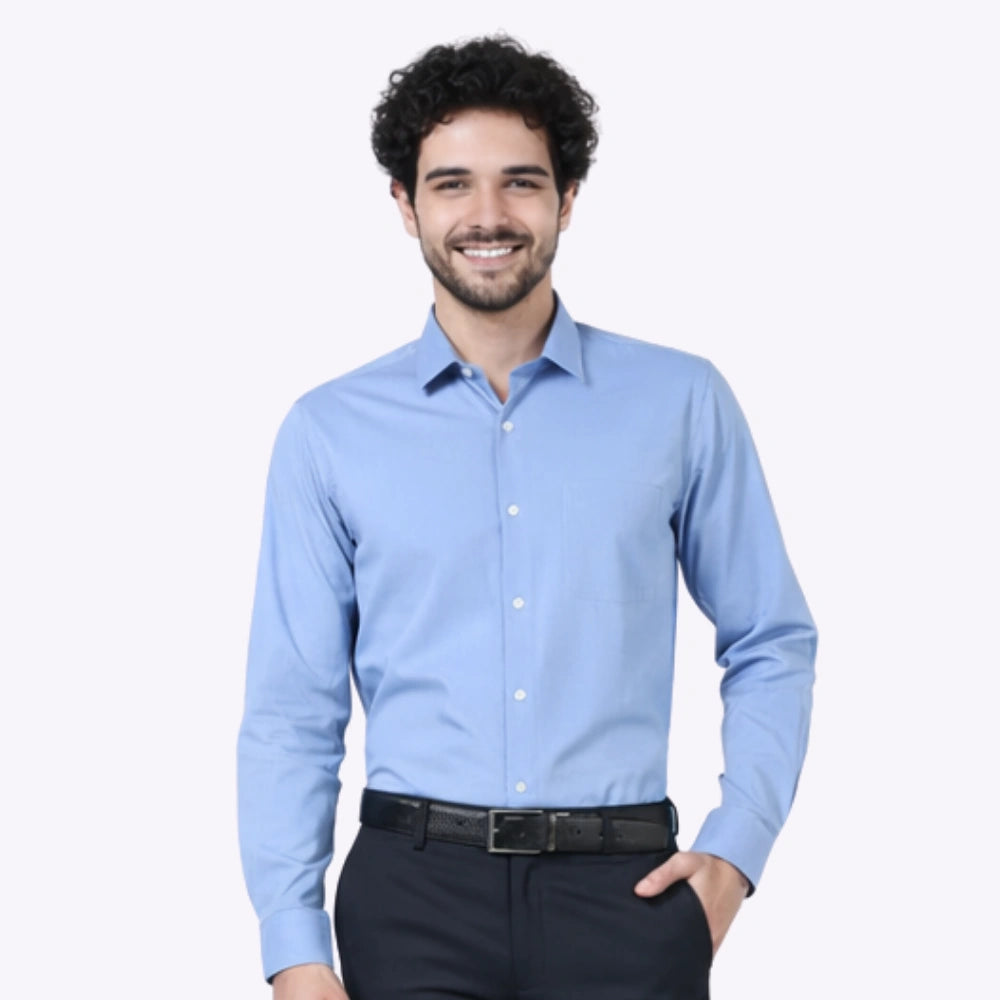 Peter England Cotton Blend Shirt