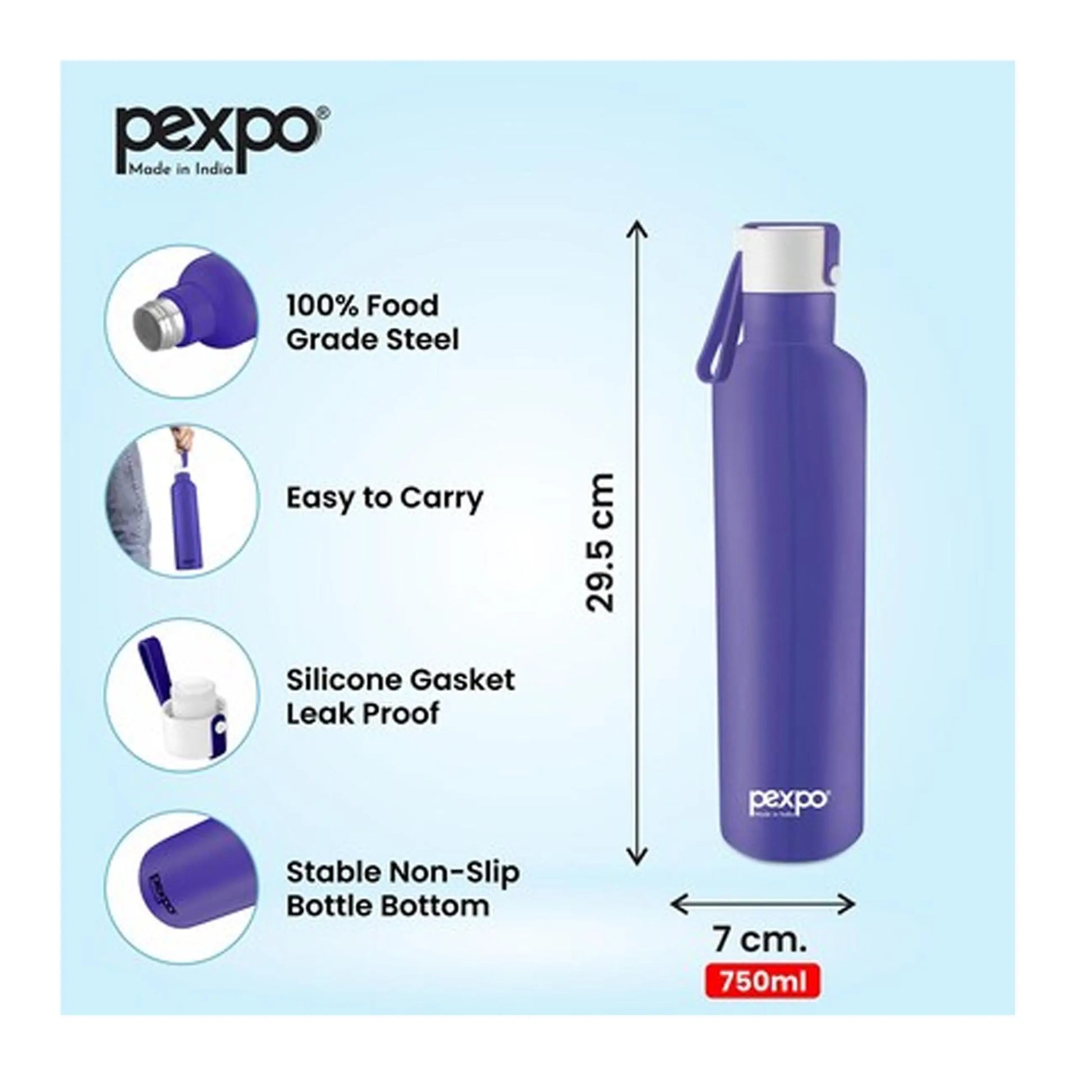 PEXPO - Oslo - Hot & Cold Vacuum Bottle 500ml MARSH Corporate gifts