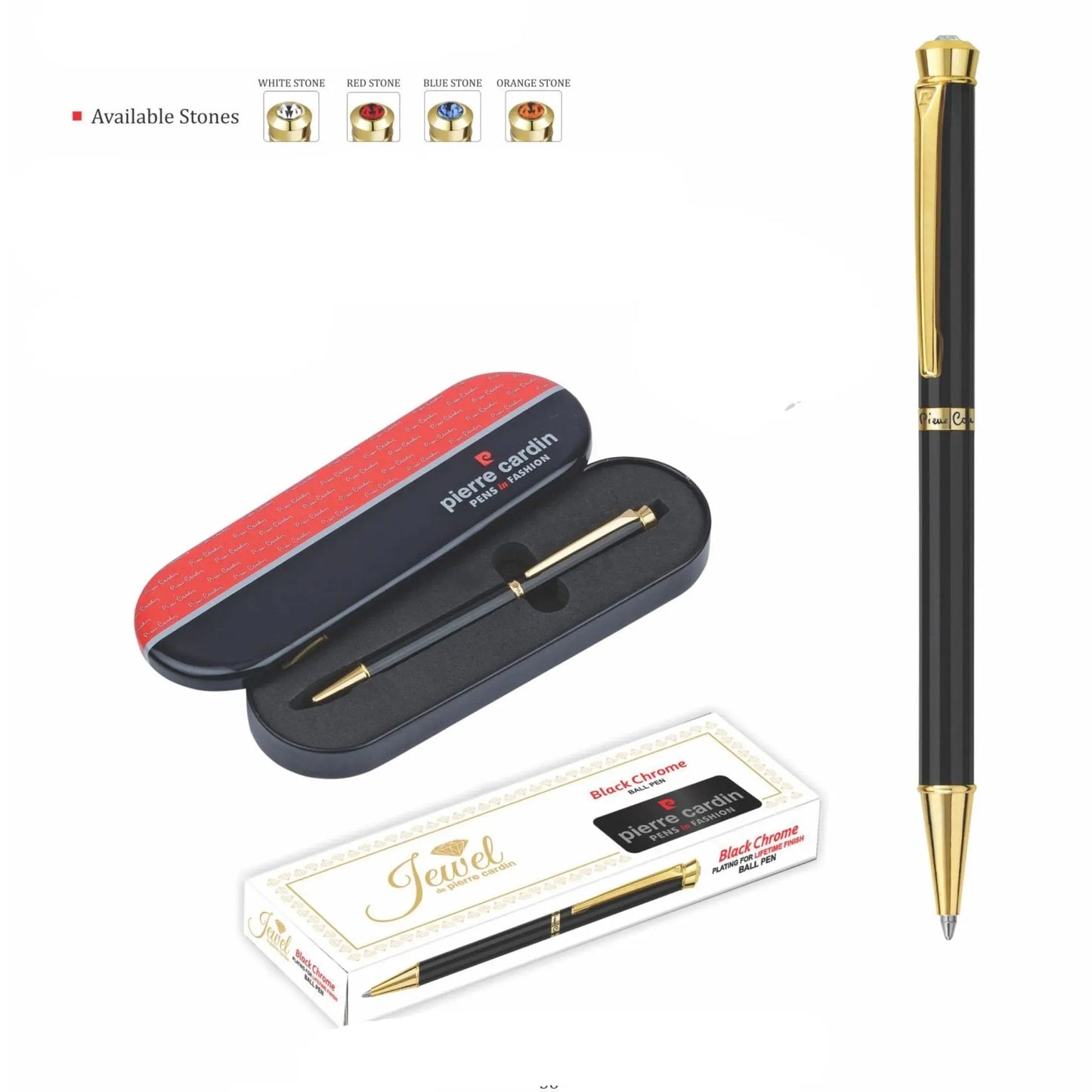 Pierre Cardin Black Chrome Ball Pen MARSH Corporate gifts