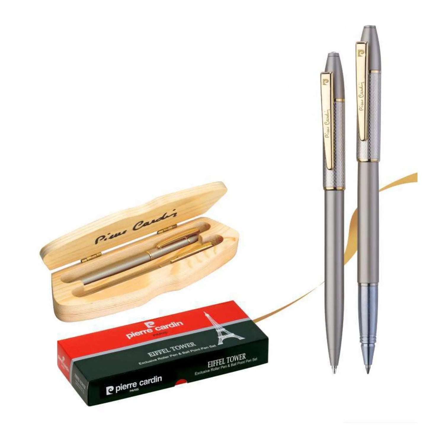 Pierre Cardin Eiffel Tower Set of Roller Pen & Ball Pen MARSH Corporate gifts