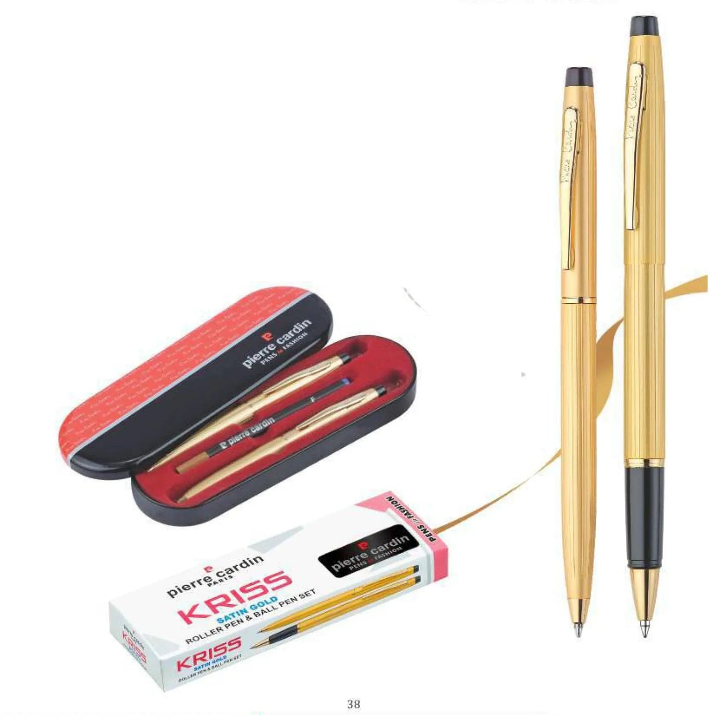 Pierre Cardin Kriss Set of Roller Pen & Ball Pen MARSH Corporate gifts