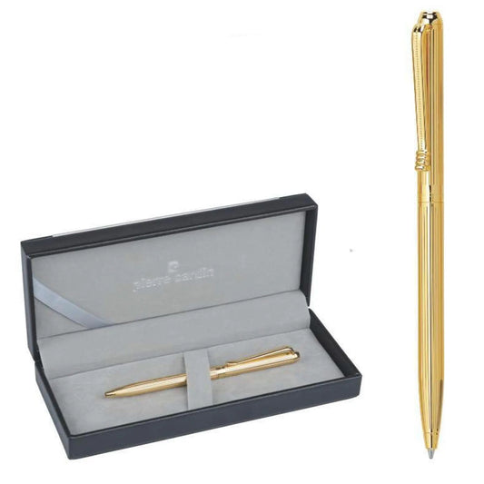Pierre Cardin Pasha Bright Gold Exclusive Ball Pen MARSH Corporate gifts