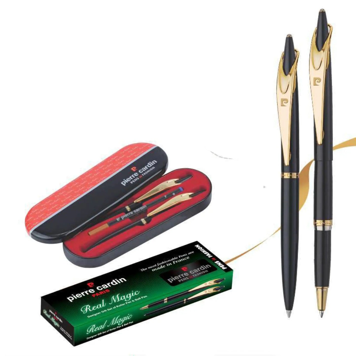 Pierre Cardin Real Magic Set of Roller pen & Ball Pen MARSH Corporate gifts