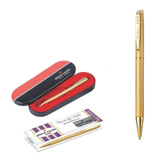 Pierre Cardin Satin Gold Ball Point Pen MARSH Corporate gifts