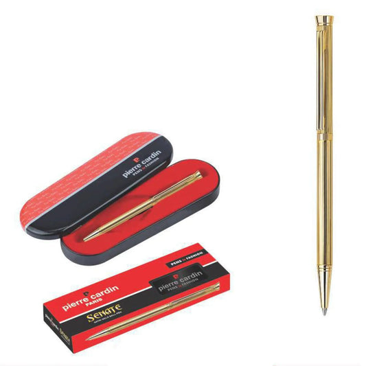 Pierre Cardin Senate Exclusive Satin Gold Ball Pen MARSH Corporate gifts