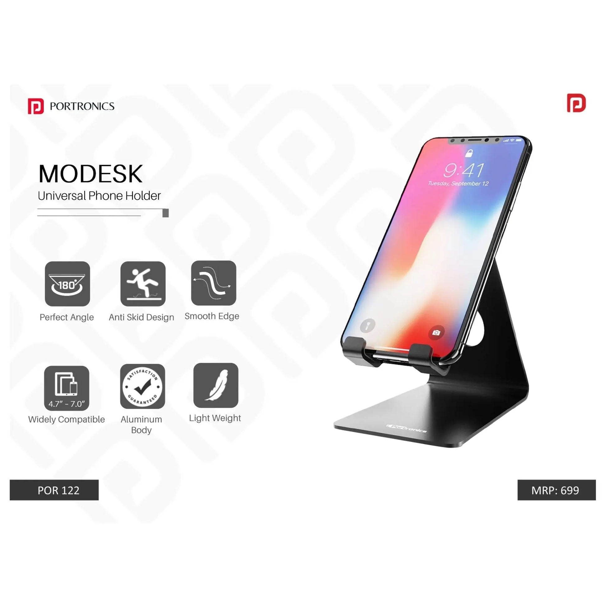 Portronics Universal Mobile Phone Stand - 699 MARSH Corporate gifts