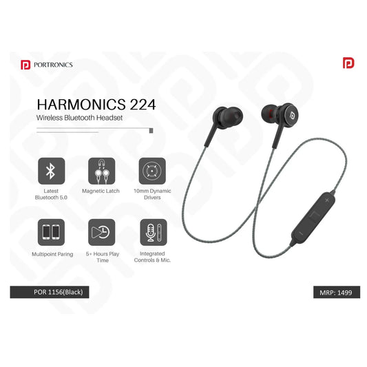 Portronics Wireless Sports Headset - POR 1156 MARSH Corporate gifts
