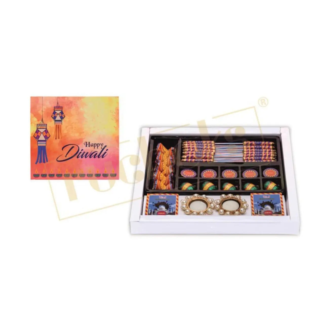 Premium Diwali Cracker Box + Ladi - P1+Ladi MARSH Stationery