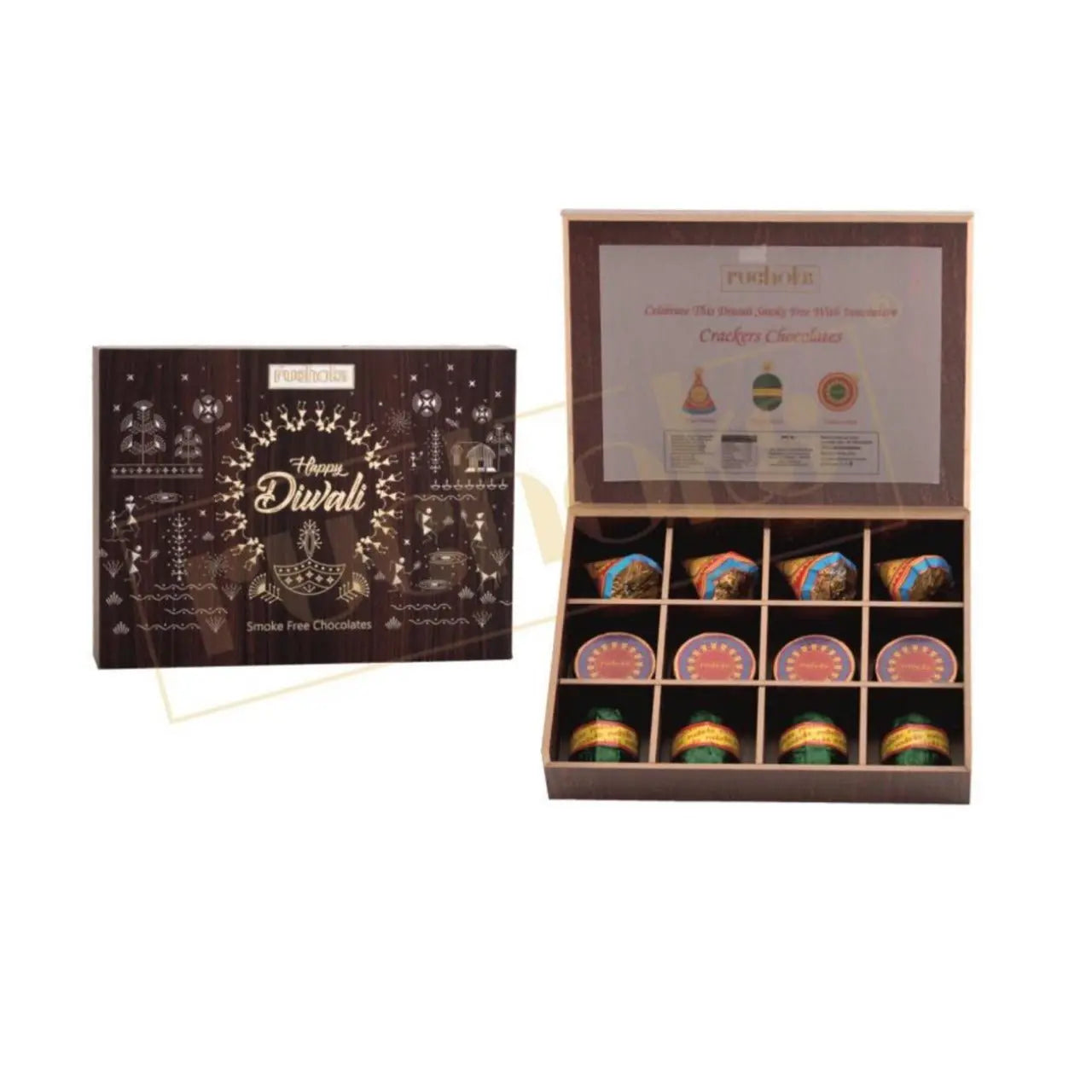 Premium Diwali Cracker in wooden - W4 MARSH Stationery