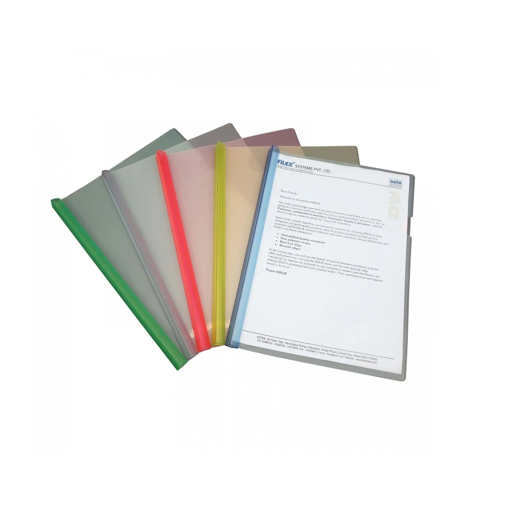 Report Cover extra wide - A4 (RC002), Pack of 5 MARSH Stationery