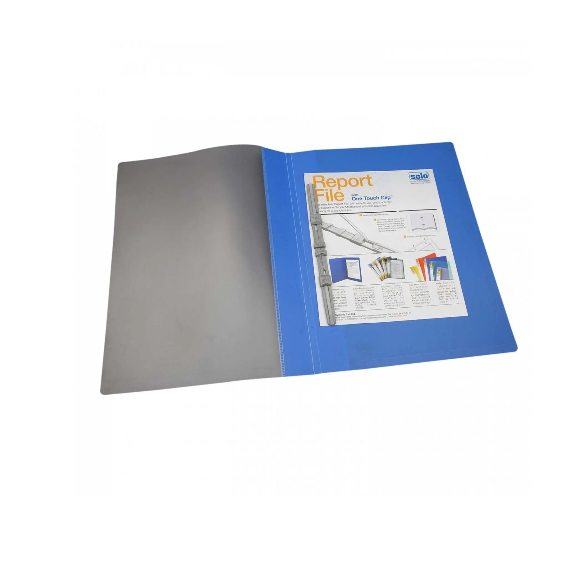 Report File Transparent Top - A4 (RF102), Pack of 10 MARSH Stationery