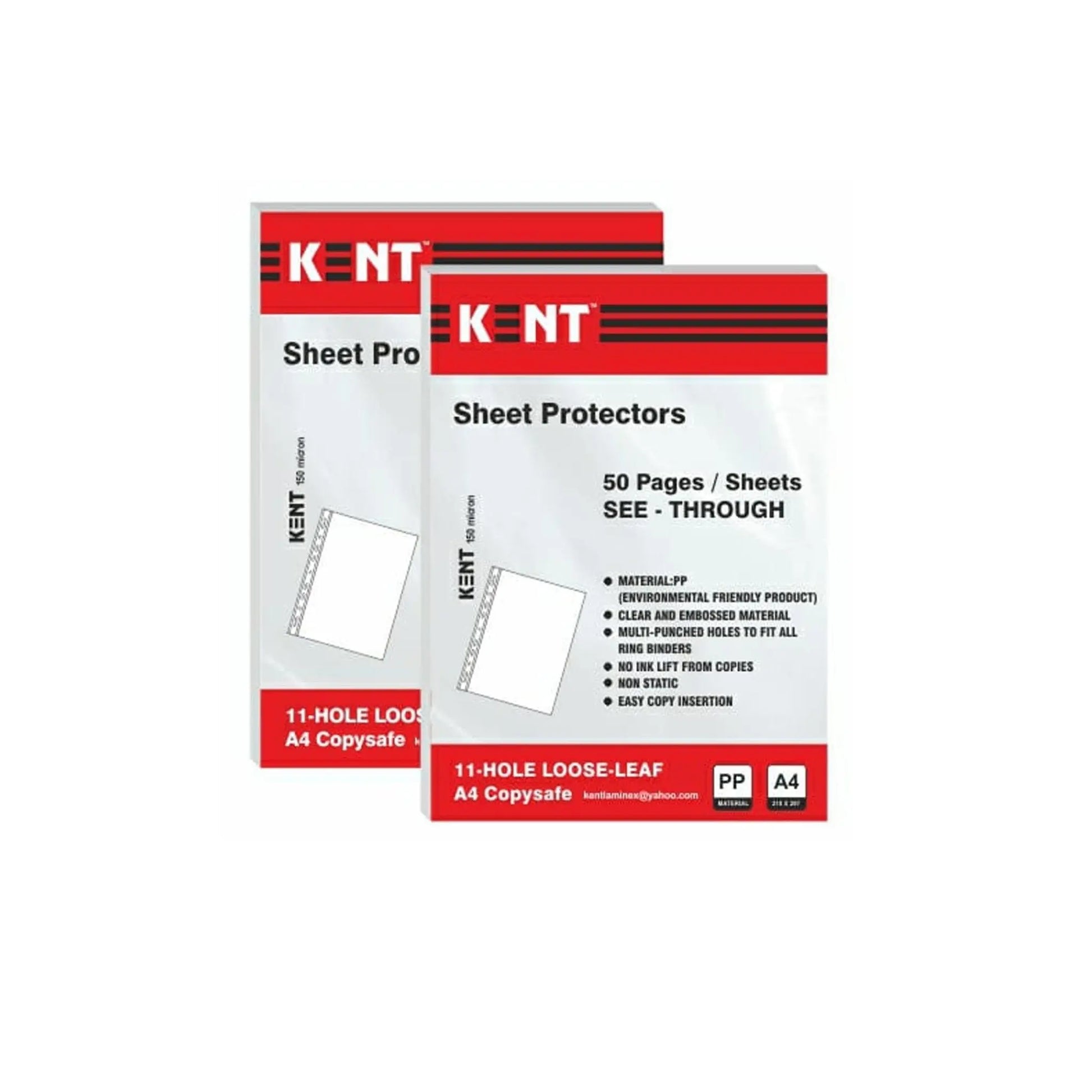 Sheet Protector KS-303 (50pc) A4 MARSH Stationery