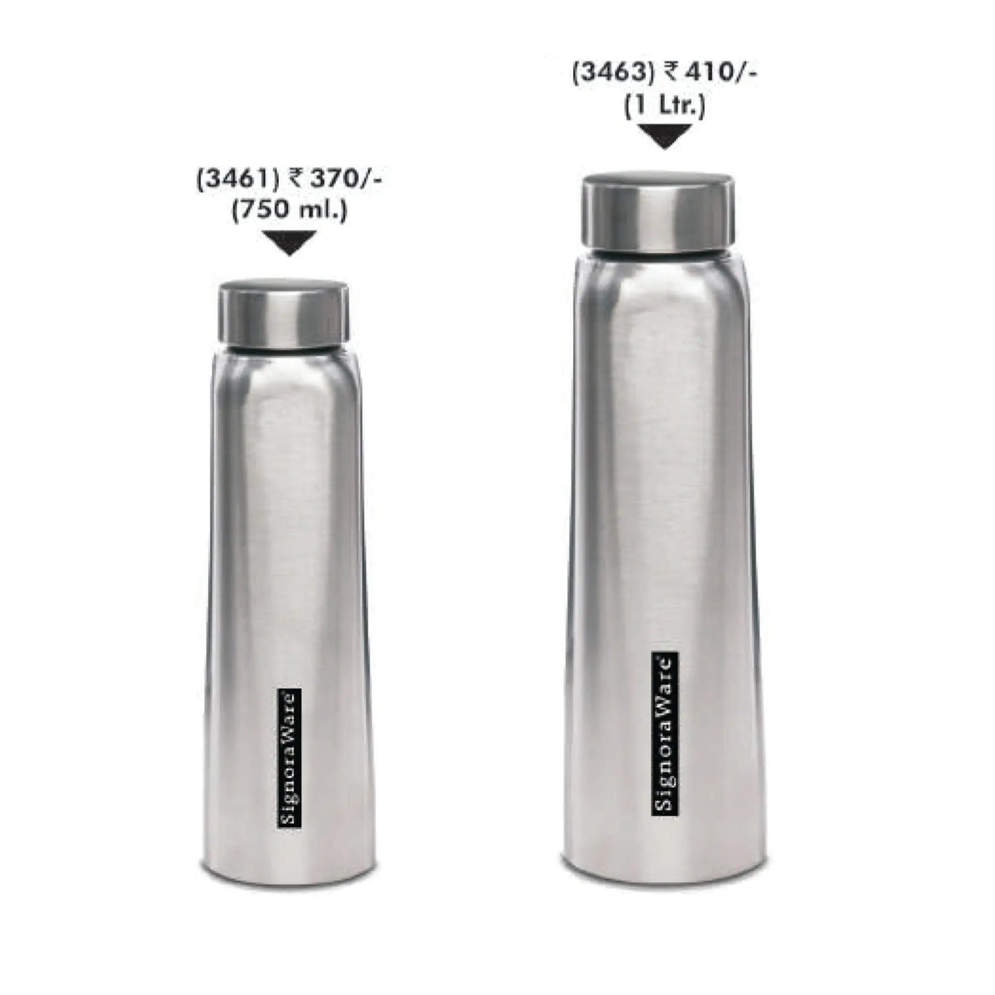 Signora Ware Achieve Steel Water Bottle - 3461/3463 MARSH Corporate gifts