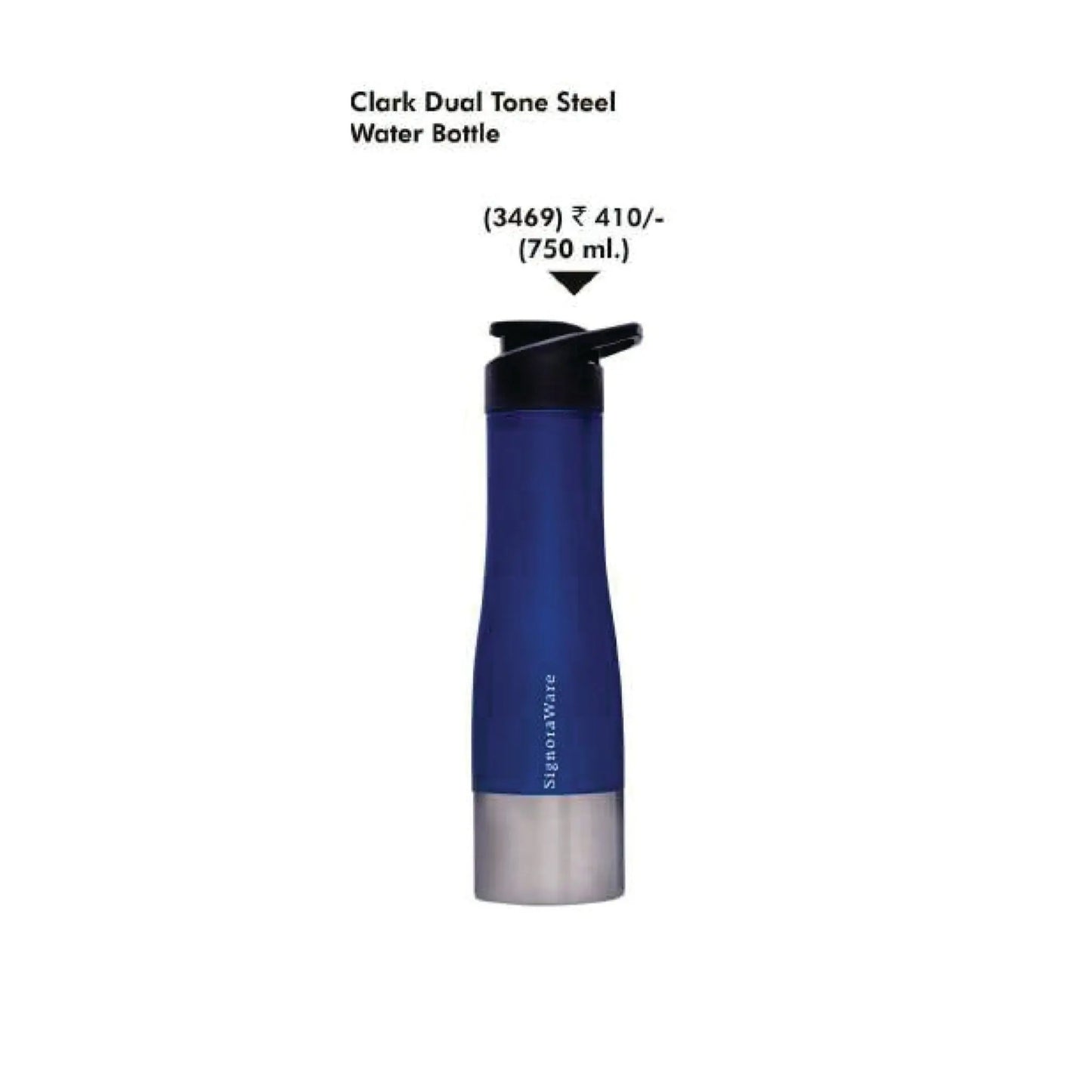 Signora Ware Clark Dual Tone Steel Water Bottle MARSH Corporate gifts