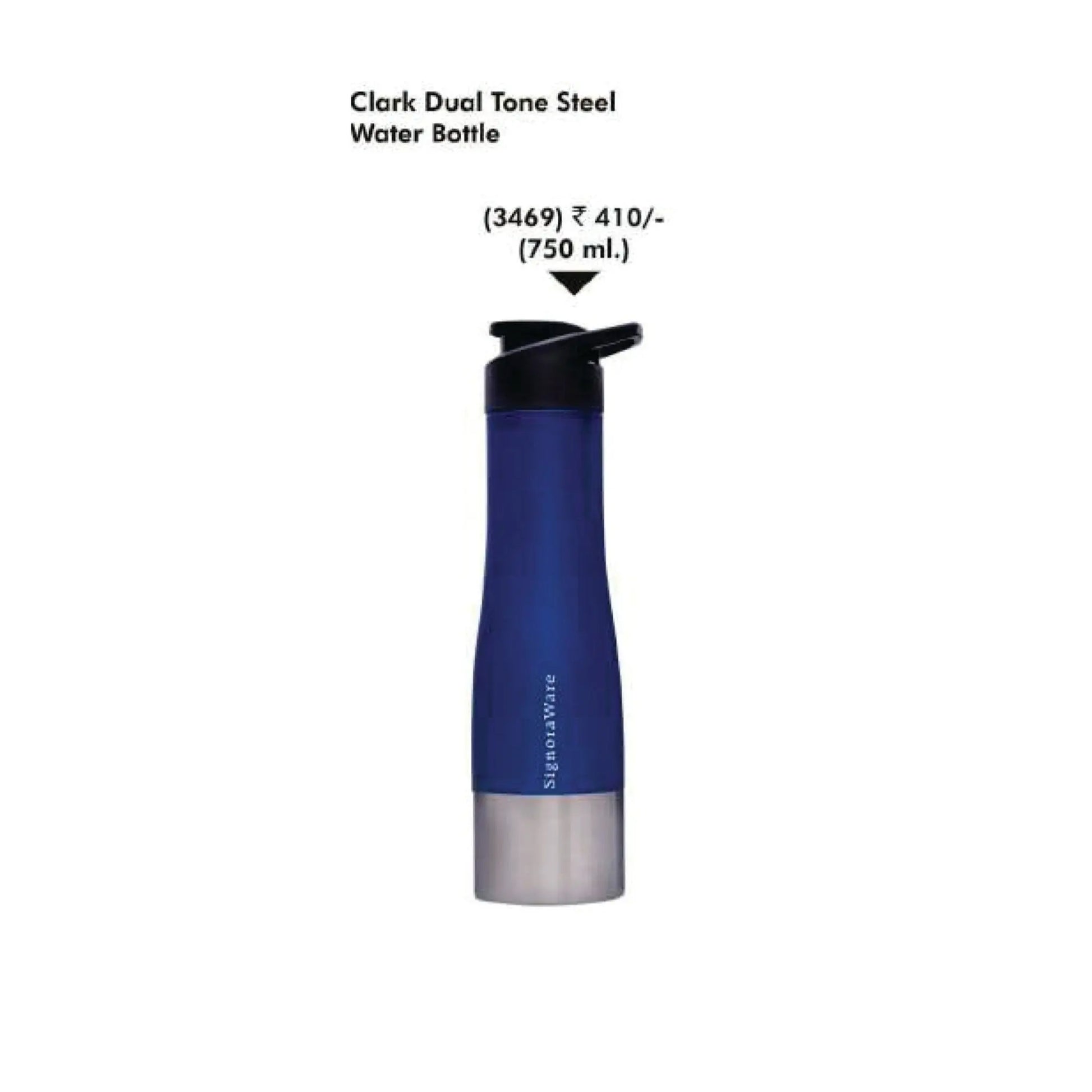Signora Ware Clark Dual Tone Steel Water Bottle MARSH Corporate gifts