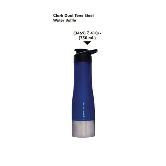Signora Ware Clark Dual Tone Steel Water Bottle MARSH Corporate gifts