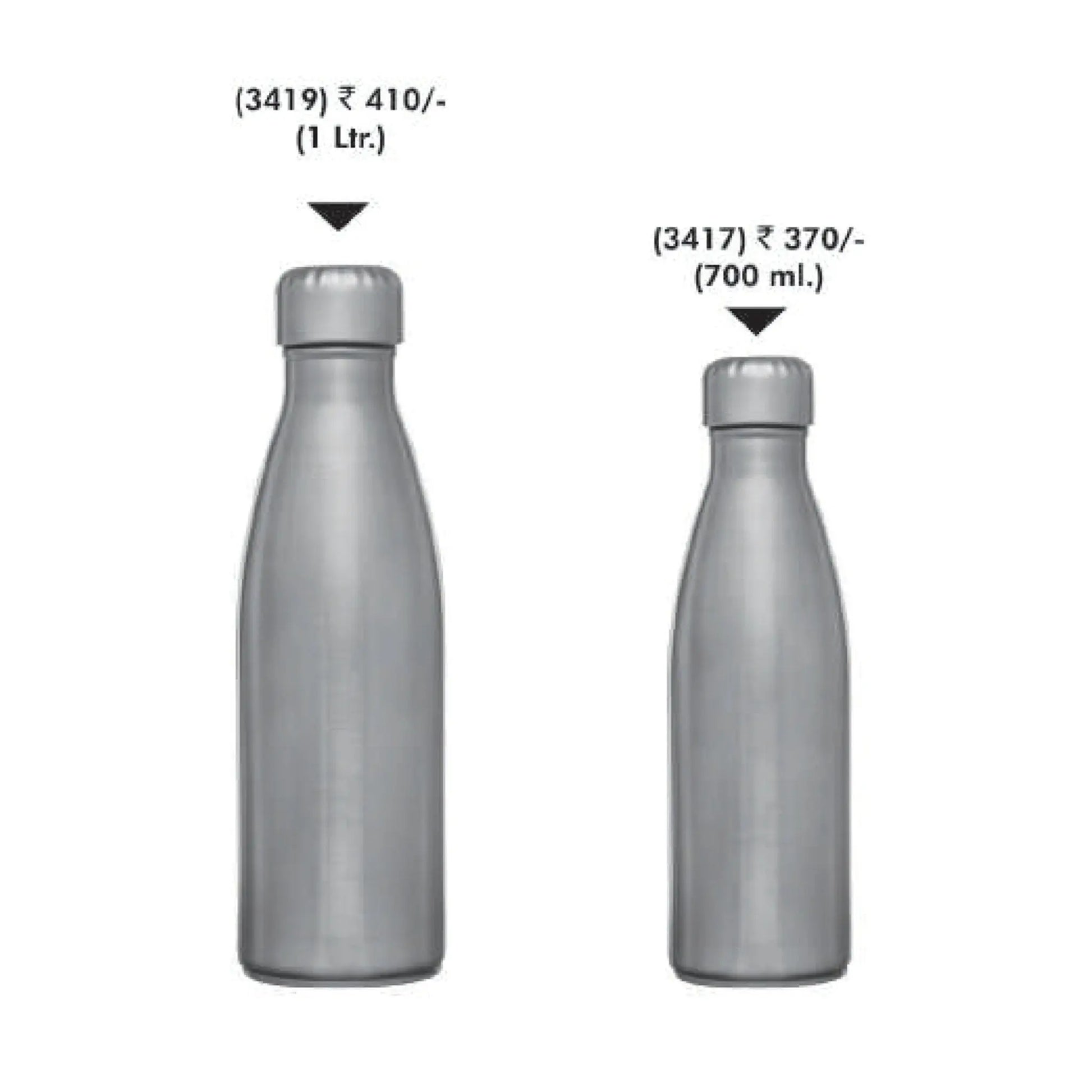 Signora Ware Cola Steel Water Bottle Matte Finish - 3419/3417 MARSH Corporate gifts