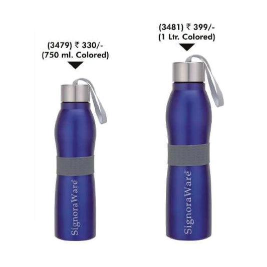 Signora Ware Mobilia Steel Water Bottle Coloured MARSH Corporate gifts