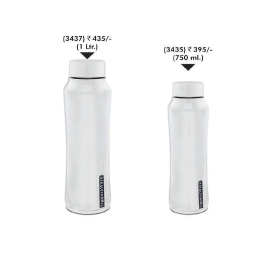 Signora Ware Rexo Steel Water Bottle Mirror Finish - 3437/3435 MARSH Corporate gifts