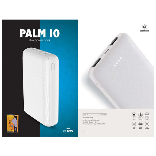 Slim Power Bank 10000mAh - UG-PB02 MARSH Corporate gifts