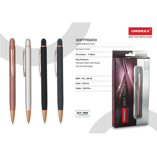 Unomax Softtouch Liquid Ball Pens MARSH Corporate gifts