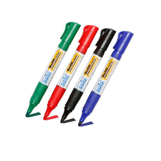 Solo White Board Marker Pen - WBM01, Pack of 10 MARSH Stationery