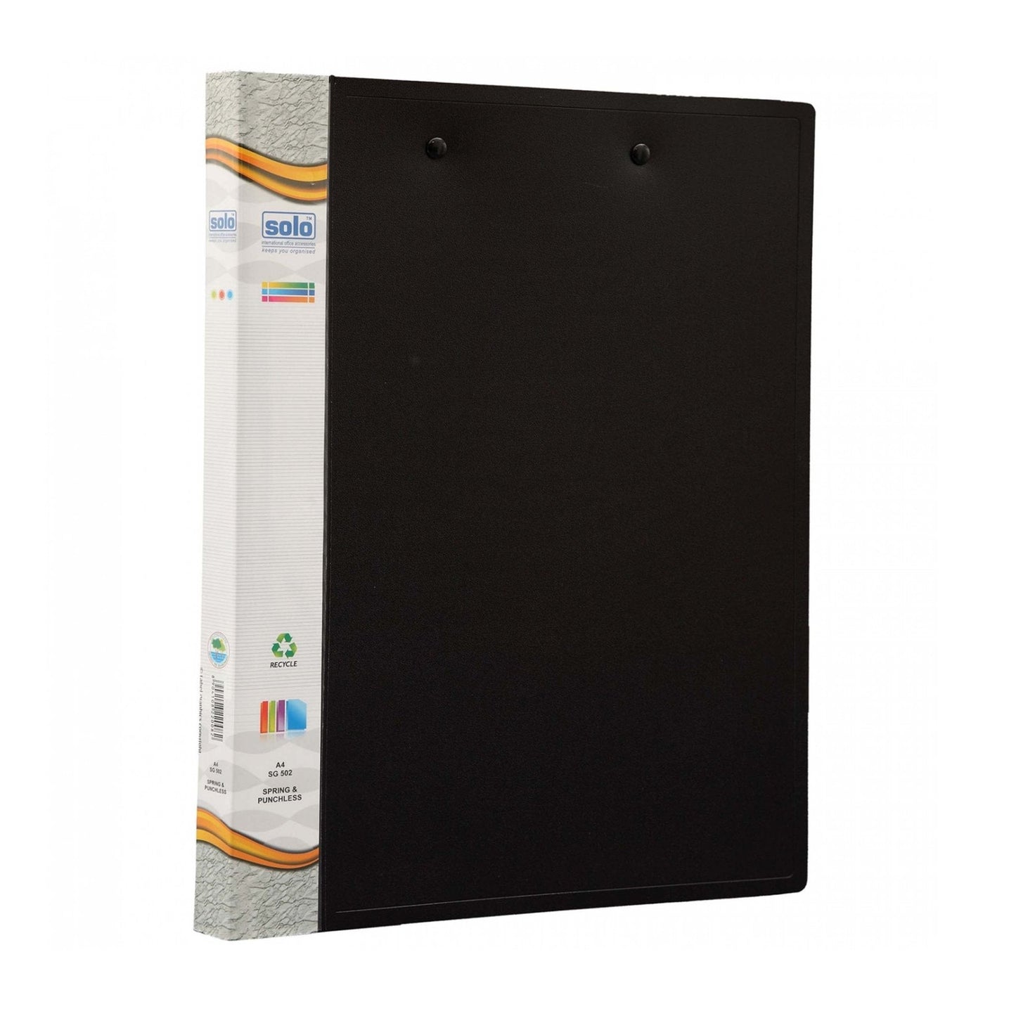 Spring & Punchless File - A4 (SG502) MARSH Stationery
