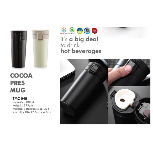 Stainless Steel Mug TMC 048 - 400ml MARSH Corporate gifts