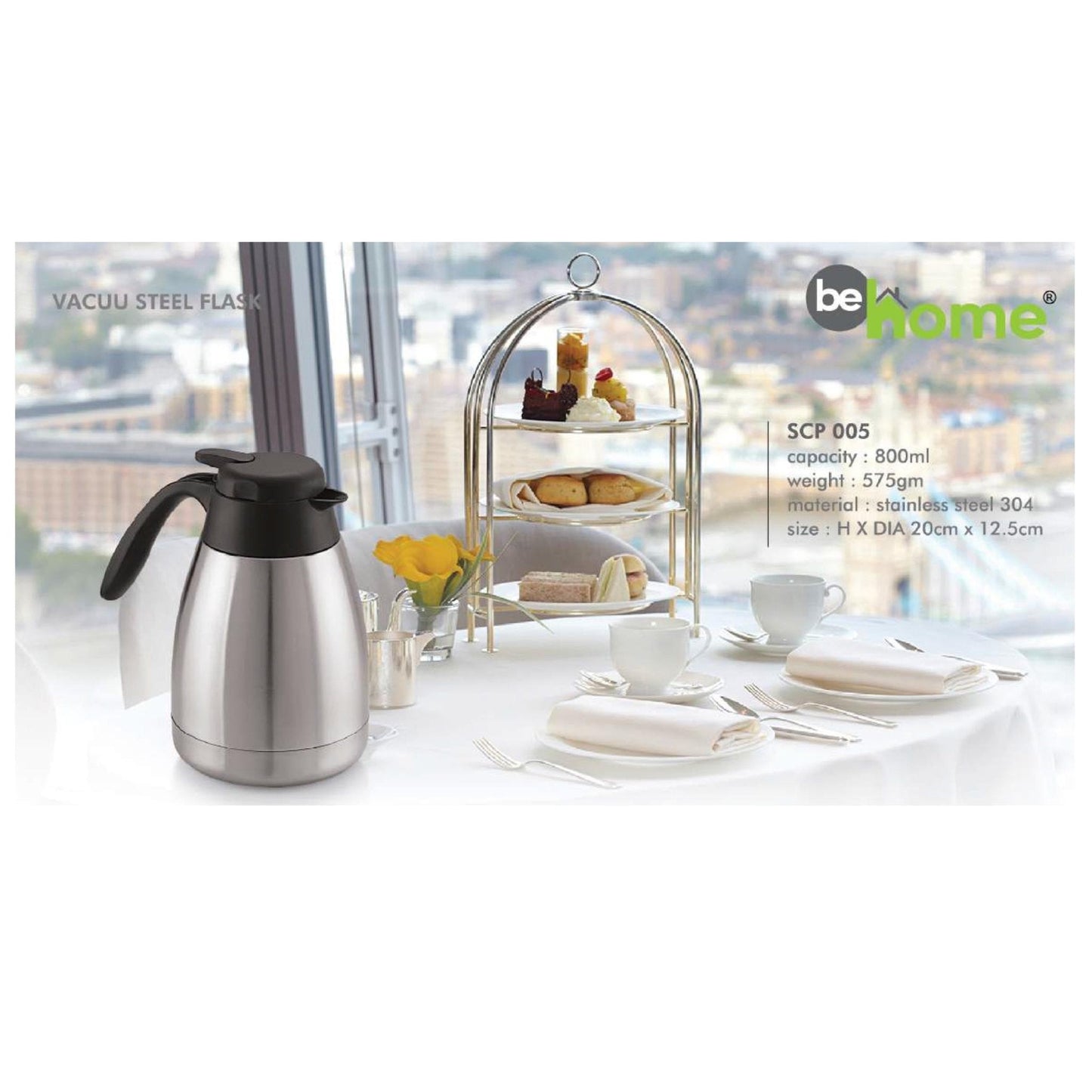Stainless Steel Vacuum Flask - SCP 005 - 800ml MARSH Corporate gifts