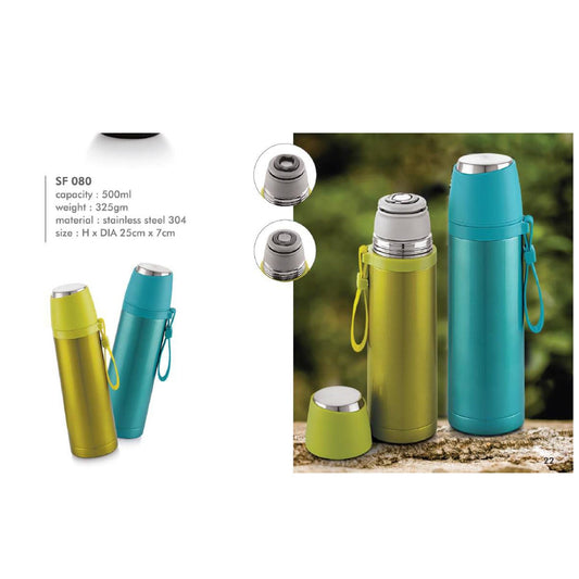 Stainless Steel Vacuum Flask - SF 080 - 500ml MARSH Corporate gifts