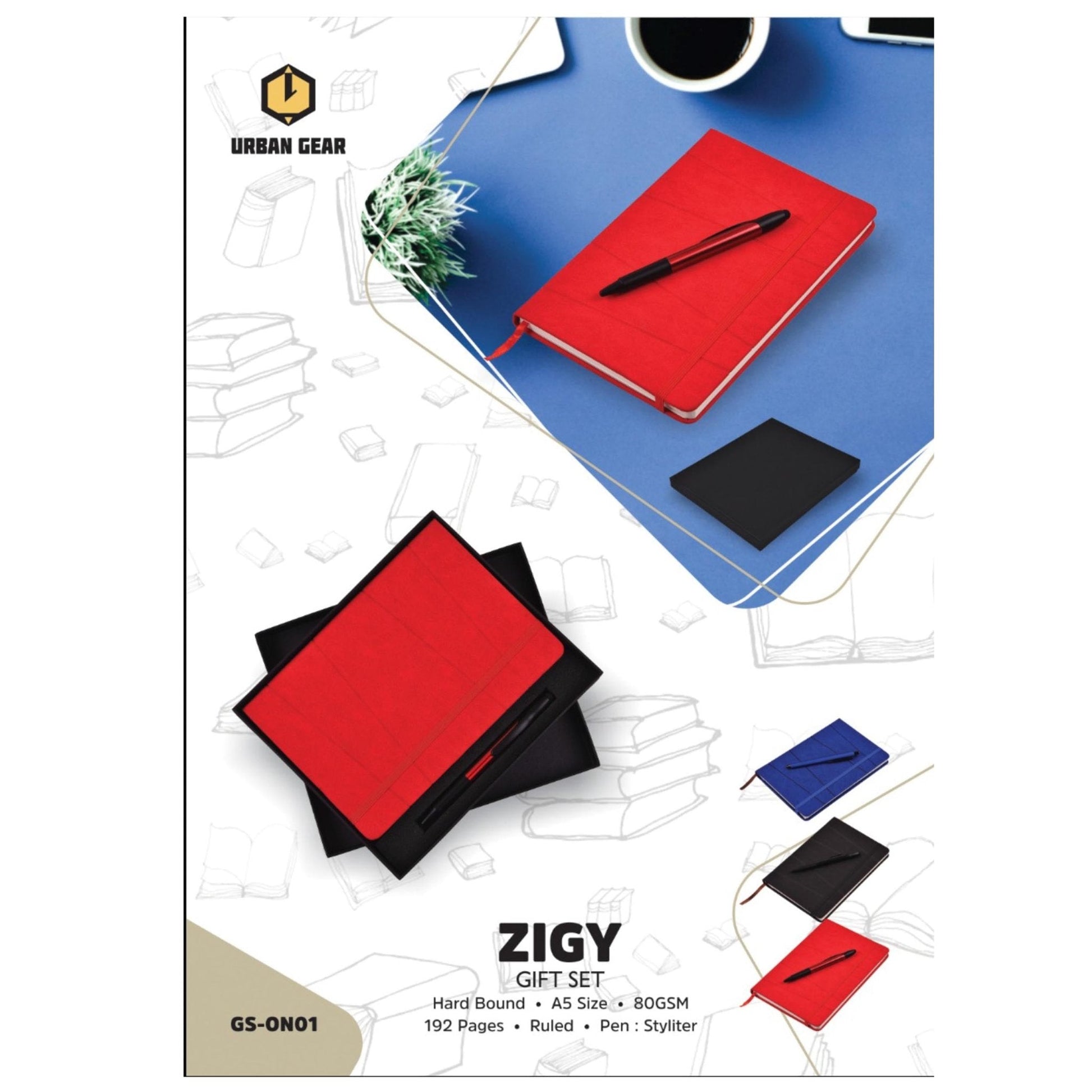 Stationary Gift Set - Book + Pen - GS-ON01 MARSH Corporate gifts