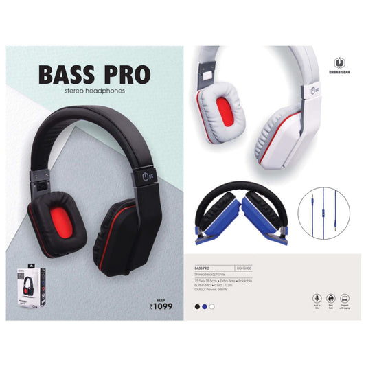 Stereo Headphone Bass Pro - UG-GH08 MARSH Corporate gifts