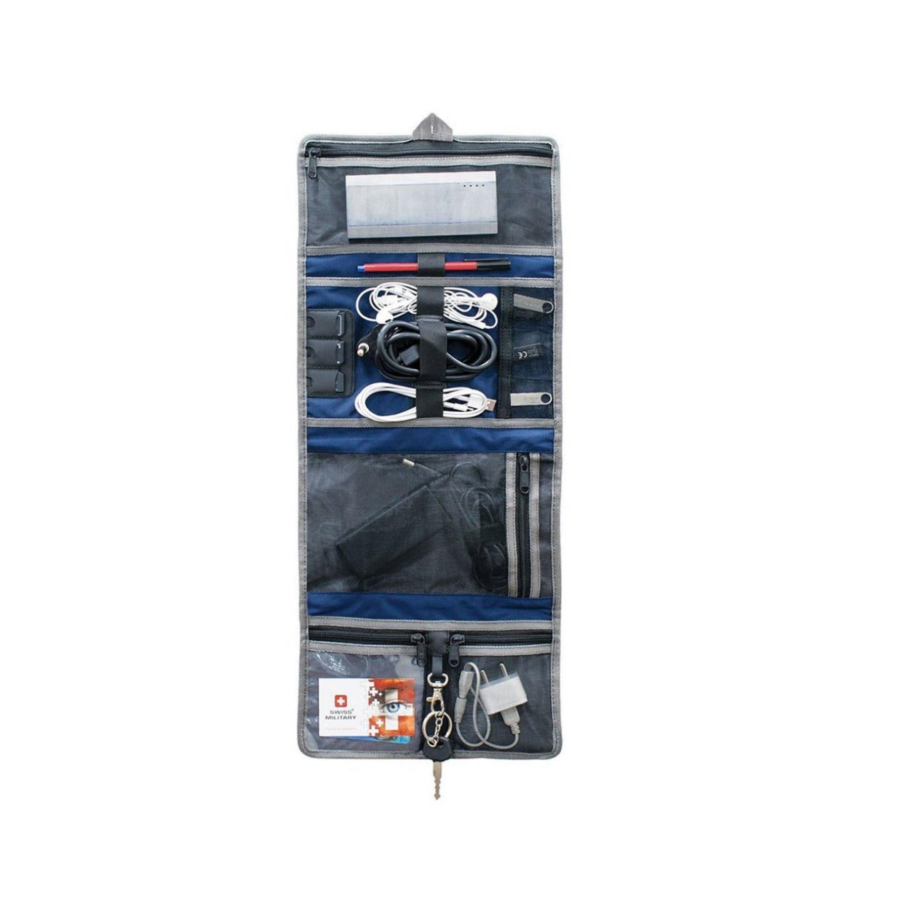 Swiss Military Blue Bag Organizer (TW6) MARSH Stationery