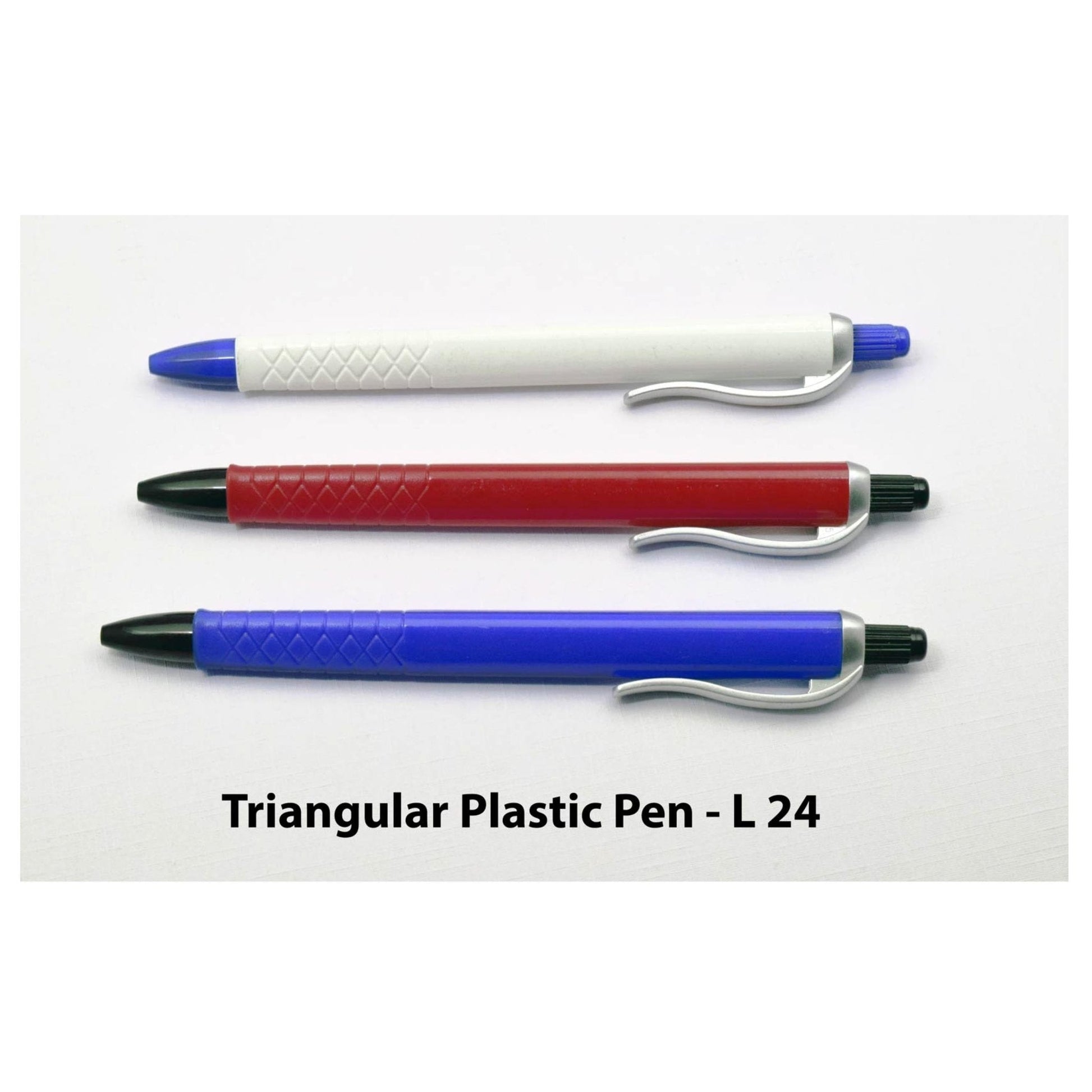 Triangular Plastic Pen  -  L 24 MARSH Corporate gifts