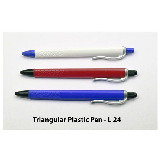 Triangular Plastic Pen  -  L 24 MARSH Corporate gifts