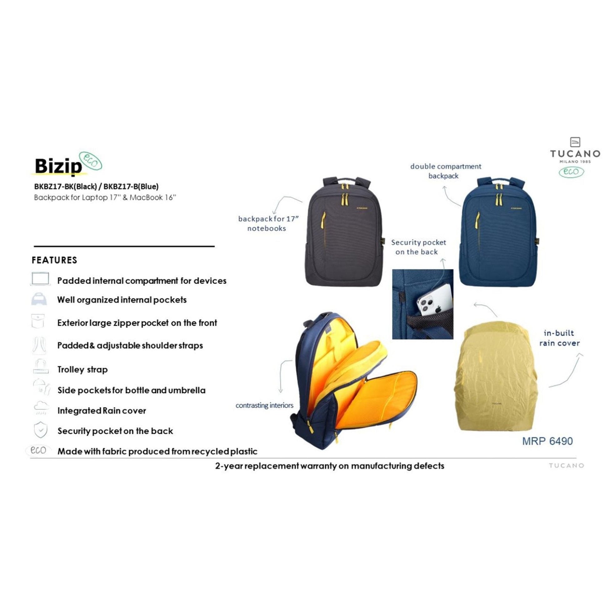 Tucano Bizip Laptop Bag MARSH Corporate gifts