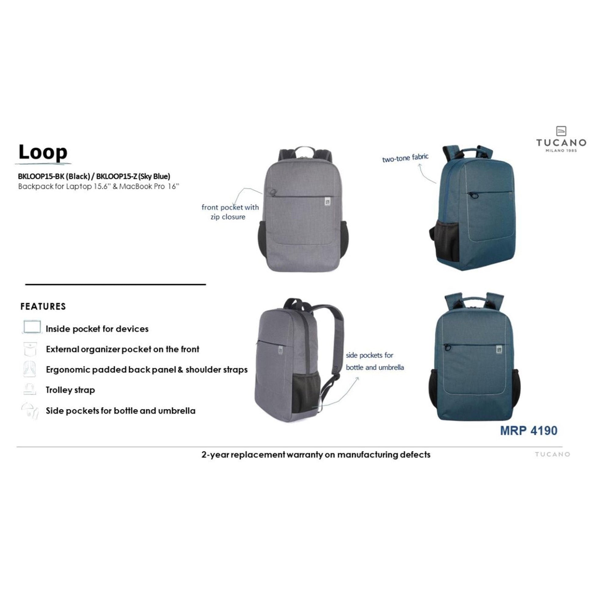 Tucano Loop laptop Bag MARSH Corporate gifts