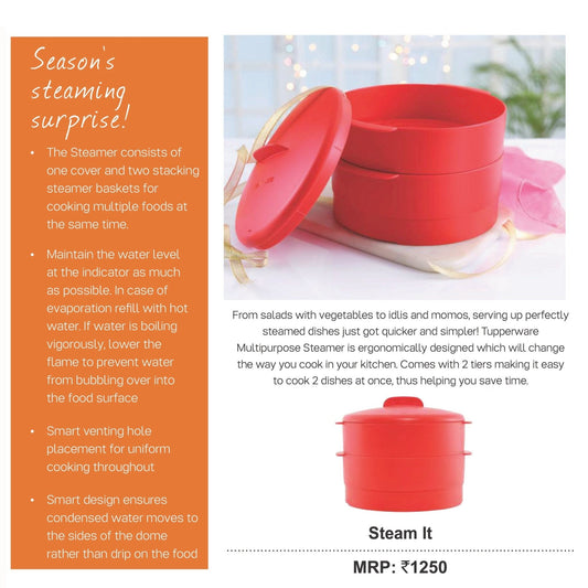 Tupperware Steam It MARSH Corporate gifts