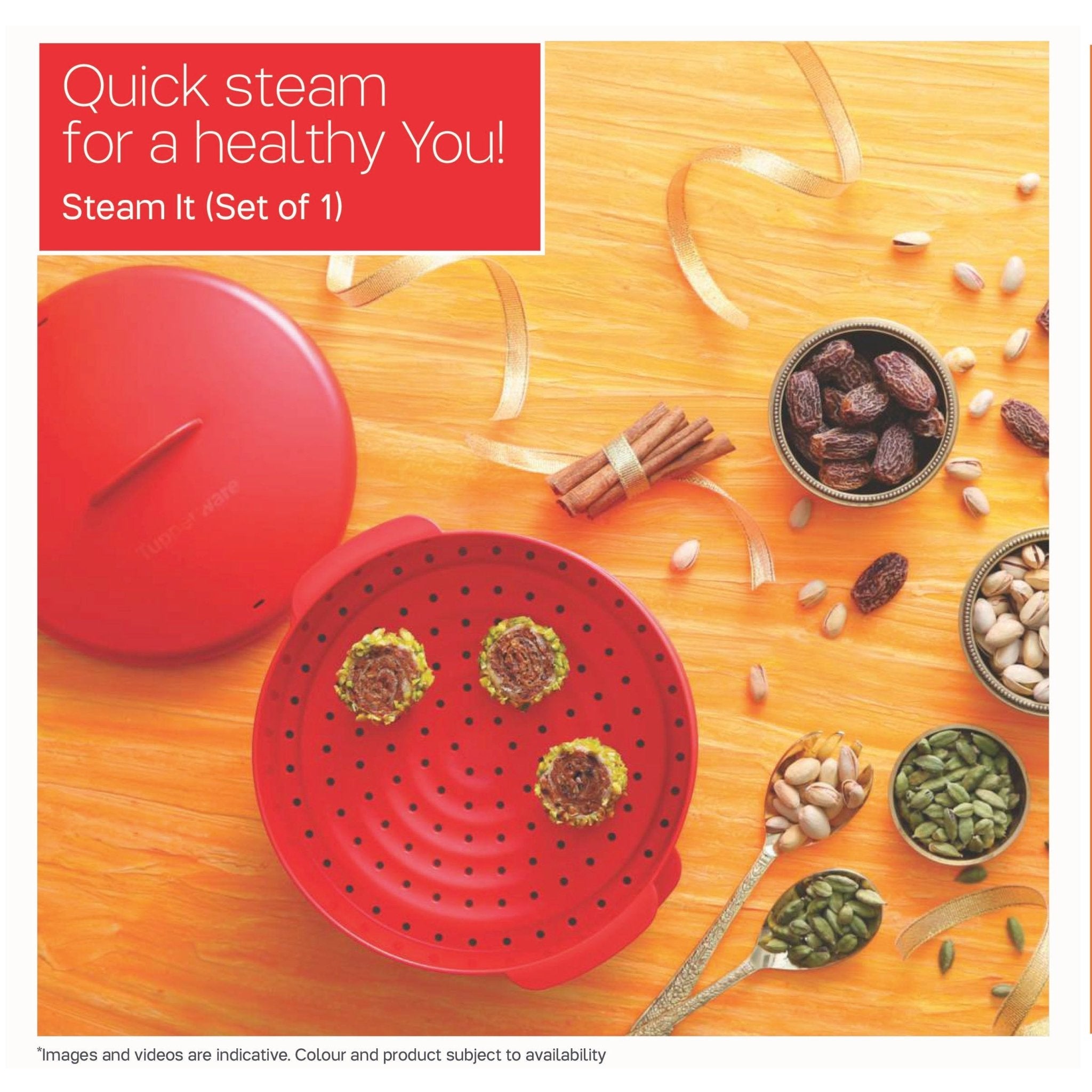 Tupperware Steam It - Marsh Customized