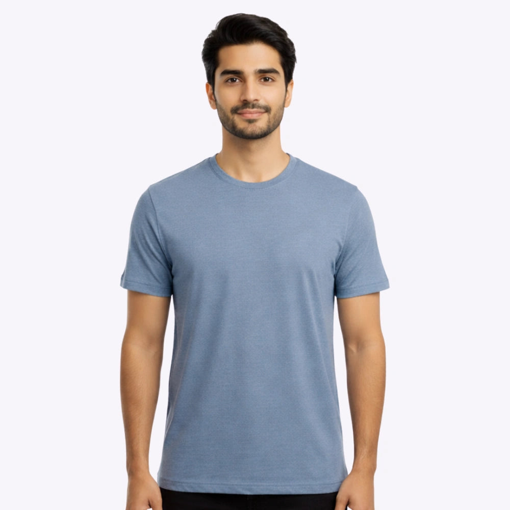 U.S. Polo Assn. Poly-Cotton Round Neck T-shirt