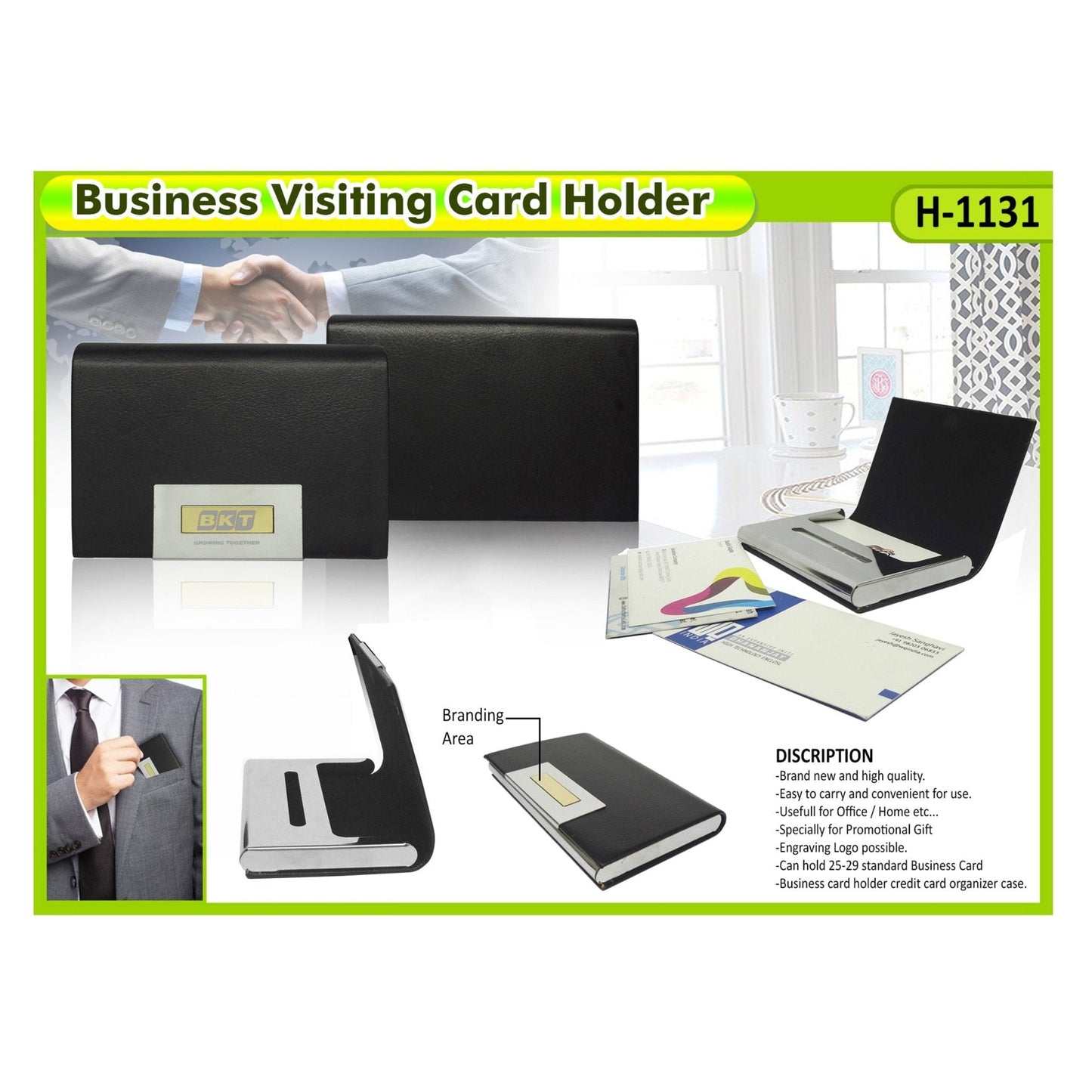 Visiting Card Holder H-1131 MARSH Corporate gifts