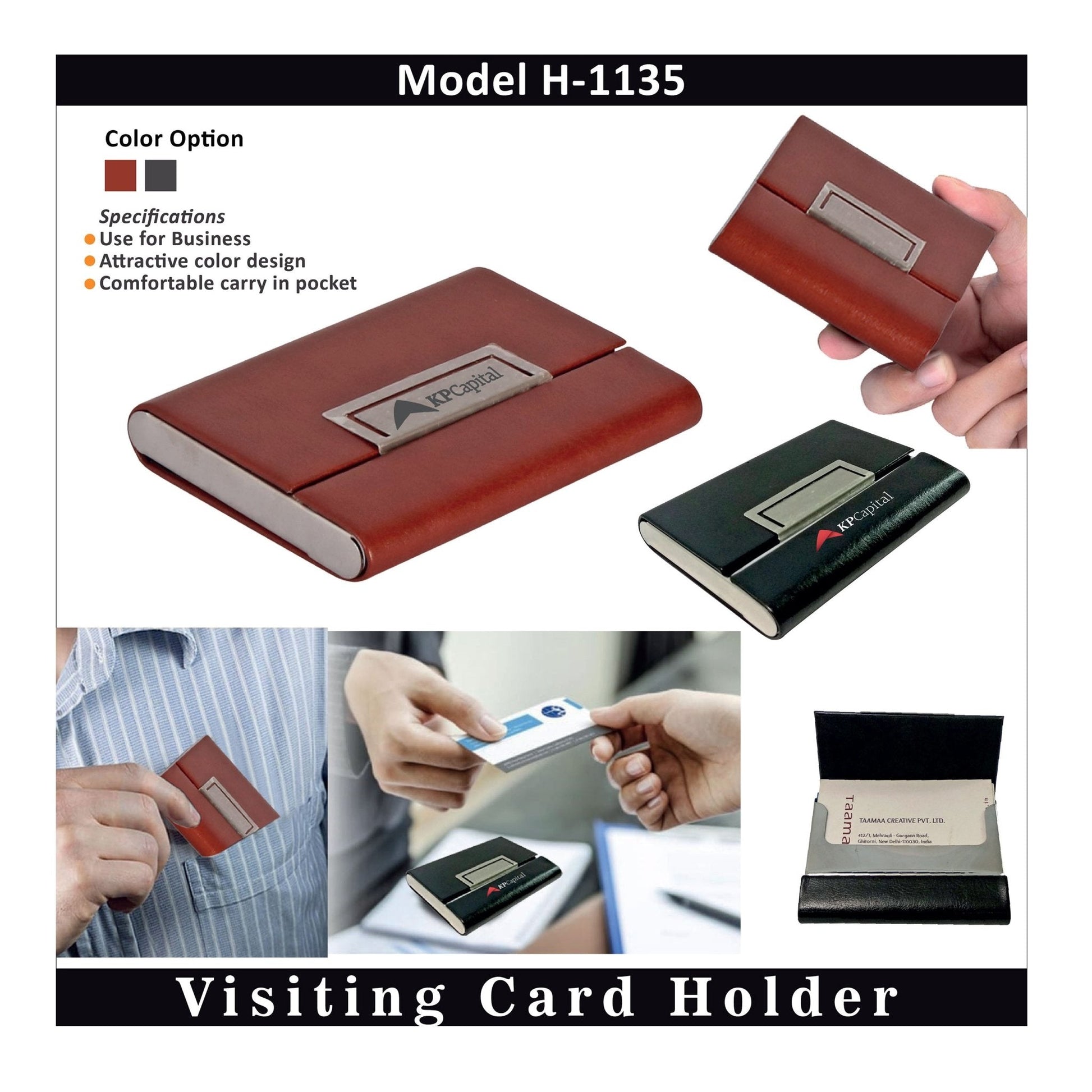 Visiting Card Holder H-1135 MARSH Corporate gifts