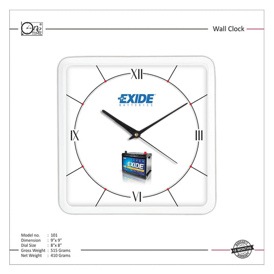 Wall Clock Pattern 101 MARSH Stationery